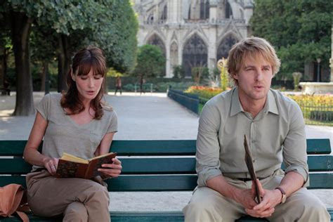 Photo De Carla Bruni Minuit Paris Photo Owen Wilson Carla Bruni