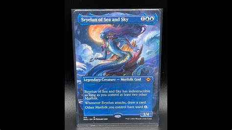 Mtg Deck Tech Svyelun Of Sea And Sky Mono Blue Merfolk Tribal Edh