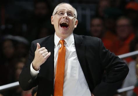 University of Miami basketball coach Jim Larranaga develops close to ...