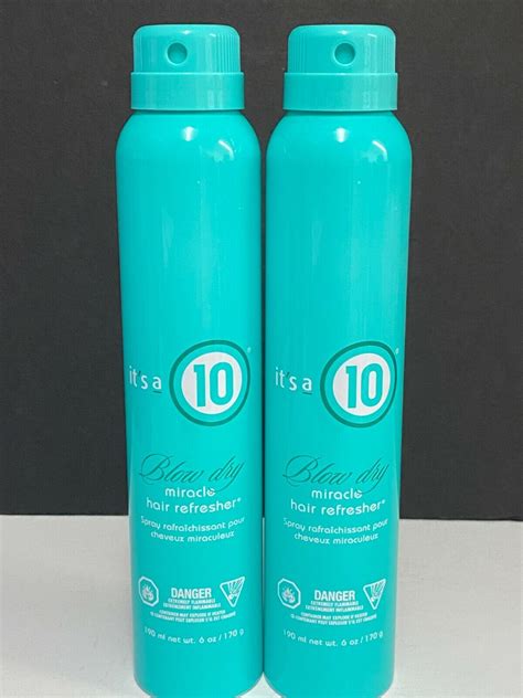 It S Its A 10 Blow Dry Miracle Hair Refresher Spray 2 Pack 6 Oz