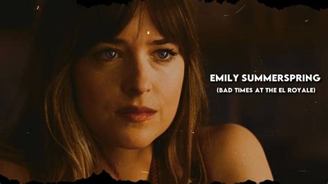 Emily Summerspring Bad Times At The El Royale ALL SCENES YouTube