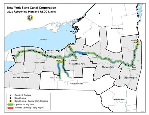NYS Canal System Now Mostly Open - New York Almanack