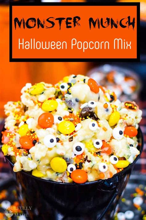 Monster Munch Halloween Popcorn | Soulfully Made