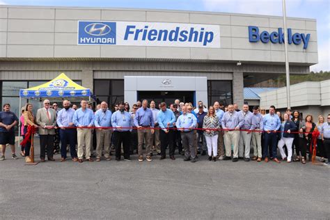 Gallery Friendship Automotive Cuts The Ribbon On New Beckley Hyundai