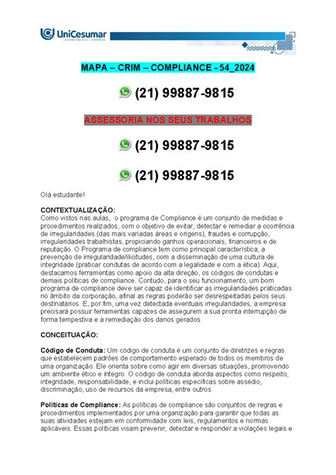 O Que é Conduta 5