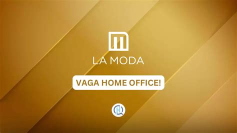 ANALISTA DE E COMMERCE Vaga Home Office Na La Moda Desconto Nas