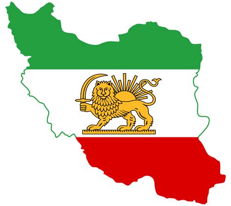 Persian Flag Map by BlusterAster12 on DeviantArt