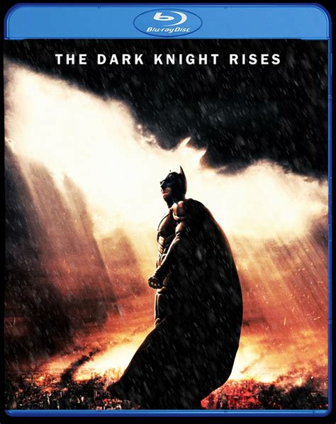 The Dark Knight Rises Blu-ray cover art by DComp on deviantART