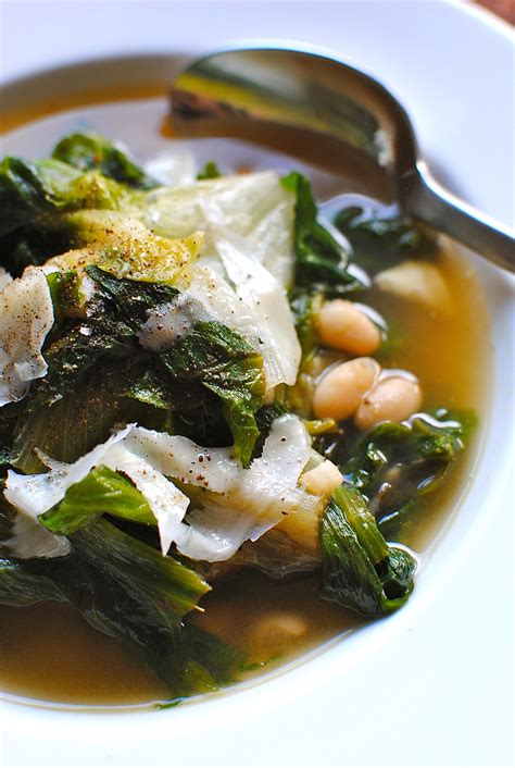 Tuscan Style Soup With Escarole And White Beans Bev Cooks