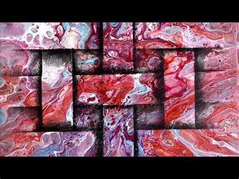 Super Easy 3d Interlaced Acrylic Pour Painting Tutorial Fluid Art