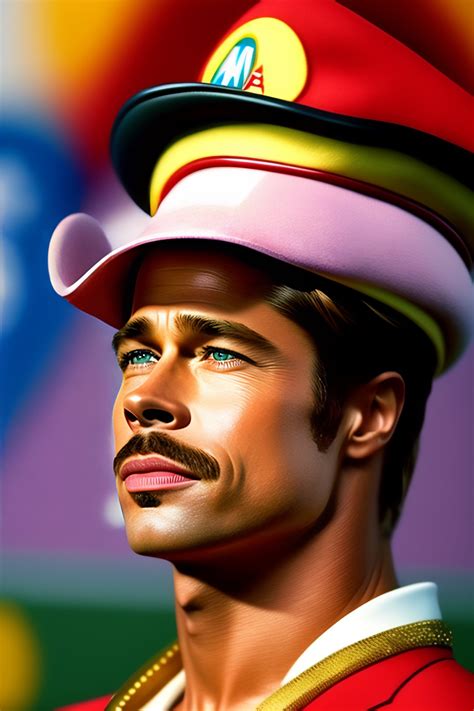 Lexica Retrato Do Brad Pitt Como Super Mario Live Action Adaptation