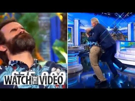 Wheel Of Fortune Host Pat Sajak Tackles Contestant On Stage In Shocking