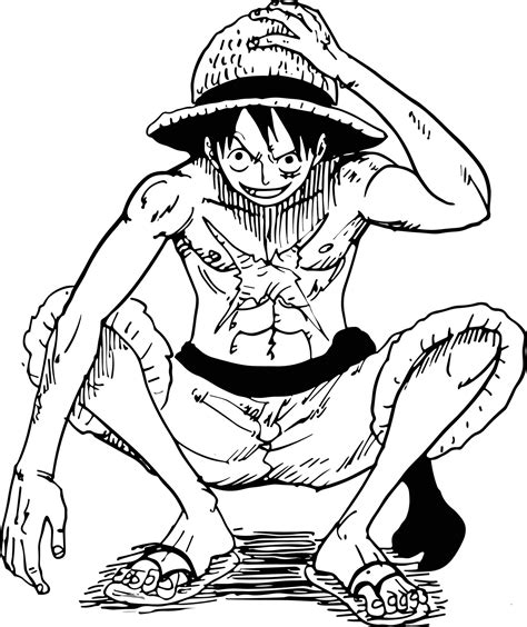 Como Desenhar O Luffy De One Piece Passo A Passo