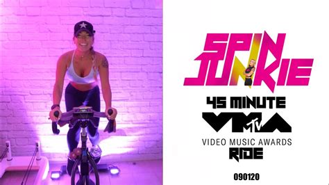 Free 45 Minute Spin Class MTV VMAs Indoor Cycling Rhythm Ride