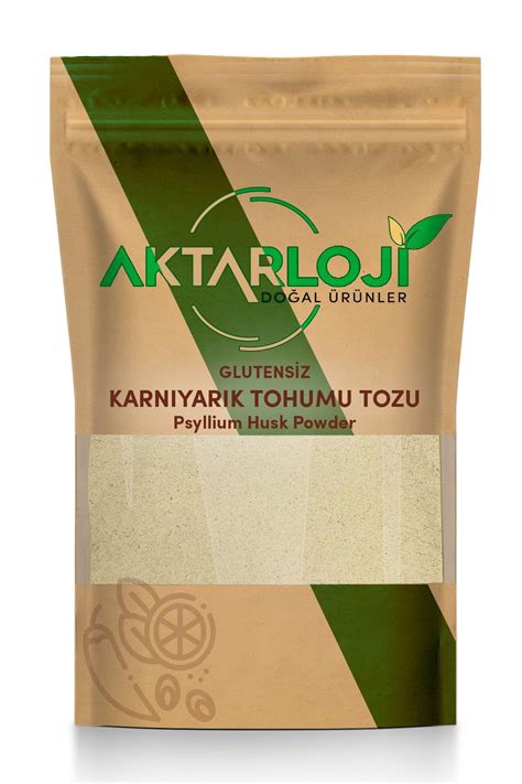 Aktarloji Gr Glutensiz Karn Yar K Otu Tohumu Tozu Psyllium Unu A