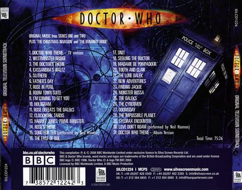 Release Doctor Who Original Television Soundtrack By Murray Gold