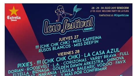 Low Festival Desvela Los Horarios De Su Pr Xima Edici N Muzikalia