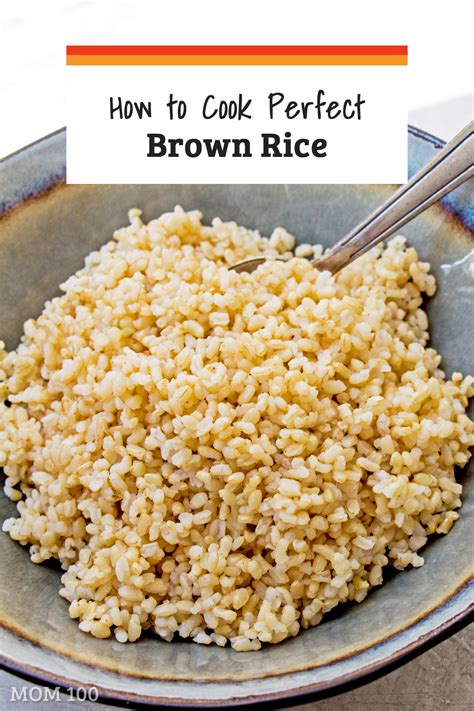 How To Cook Perfect Brown Rice On The Stove — The Mom 100