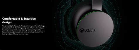 Microsoft Xbox Wireless Over Ear Headset, Noise Cancelling Microphone ...