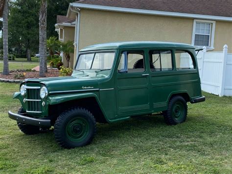 1955 Jeep Willys Station Wagon Classic Jeep Willys Station Wagon 1955