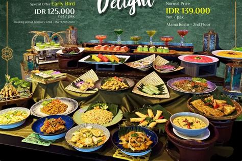 10 Hotel All You Can Eat Untuk Bukber Ramadhan Mulai Harga 60 Ribuan