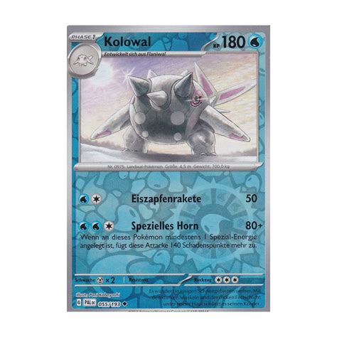 Kolowal 055 193 REVERSE HOLO Entwicklungen In Paldea Pokemon Karte Kaufen