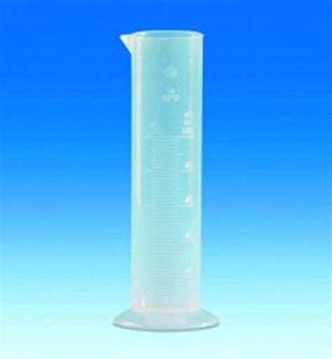 Kefo Slovenia Graduated Cylinders Pp Class B Low Form Raised Scale