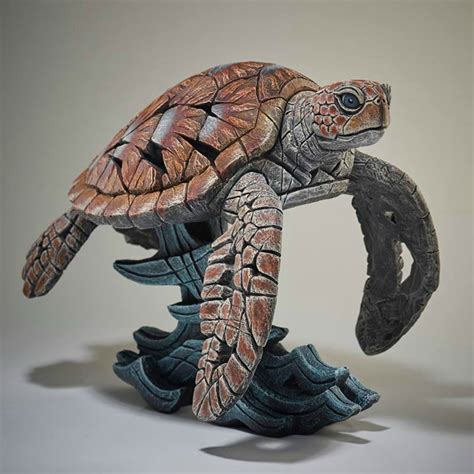 Sea Turtle Edge Sculpture Matt Buckley Free Uk Delivery