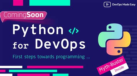 Python For Devops Series Introduction Your First Steps In