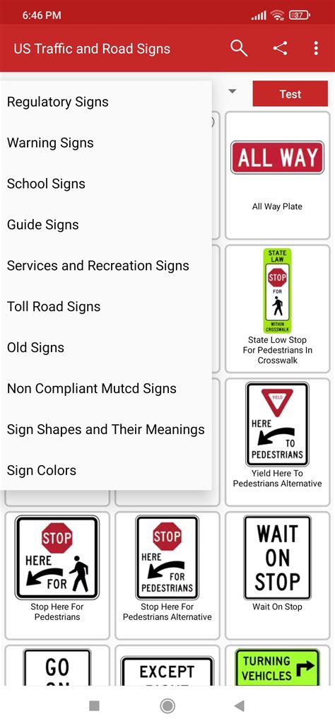 The 6 Best Android Apps To Learn US Road Signs