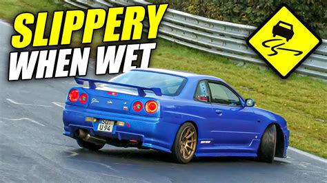 When it RAINS at the Nürburgring the RWD Boy s Come Out to PLAY