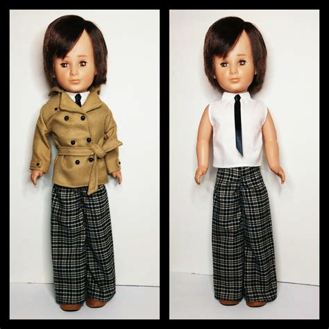 Conjunto Ropa Muñeca Lucas Invierno Gabardina Made4urdolls La