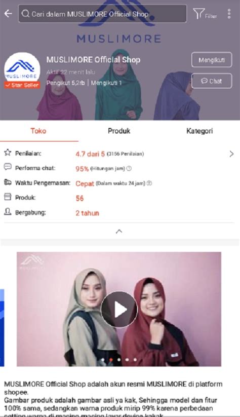 Baju Gamis Yang Ada Di Shopee Ragam Muslim