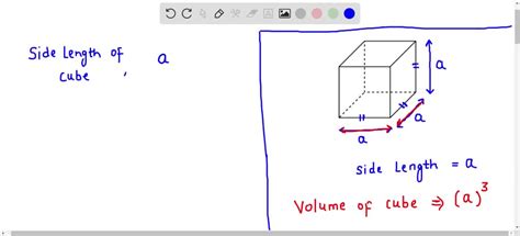 Solved Find The Value Of A Cube Whole Scales Are Cm Each