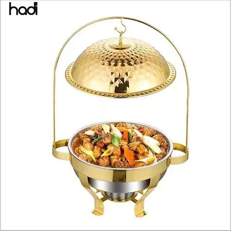 Guangzhou Hadi Catering Ware Elegant Round Arabic Buffet Hanging Dome