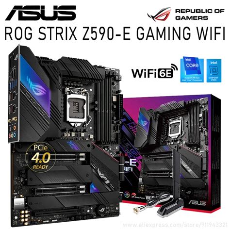 Asus Carte Mère Rog Strix 1200 Pour Pc De Bureau Gaming Composant Pc