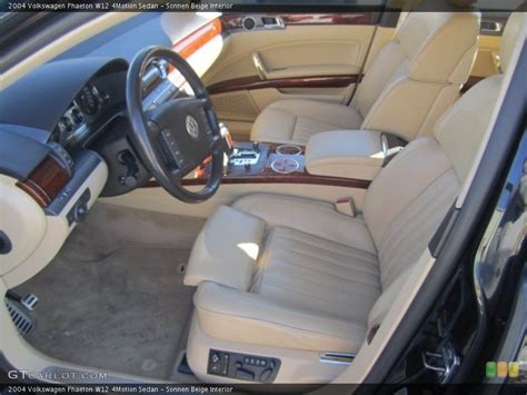 Sonnen Beige Interior Photo for the 2004 Volkswagen Phaeton W12 4Motion ...