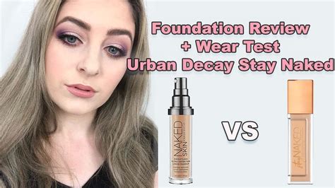 URBAN DECAY Stay Naked Foundation Review And Wear Test YouTube