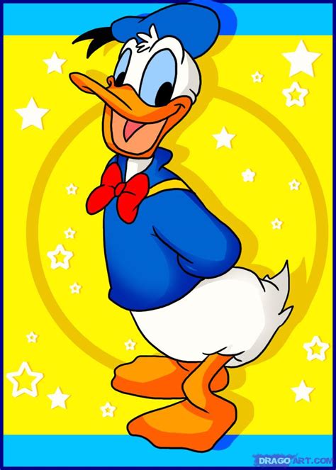 disney land: gambar donald duck