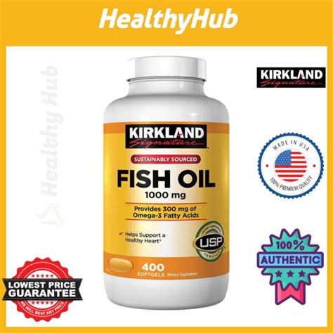 Kirkland Fish Oil 1000mg Lazada PH