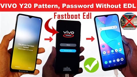 Vivo Y20 Y20i Y20s Pattern Password Unlock Wihout Edl Vivo Y20