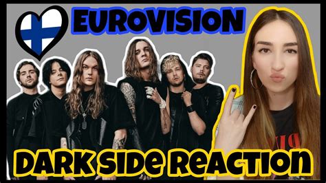 Finland 🇫🇮 Reaction To Blind Channel Dark Side Eurovision 2021