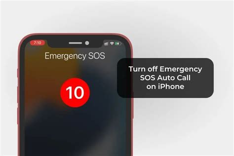 C Mo Desactivar Las Llamadas Autom Ticas Sos De Emergencia En Iphone