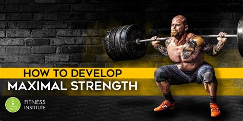 How to Develop Maximal Strength - Clean Health