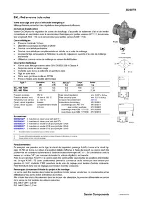 Vanne Trois Voies Motorisee De Pdf Notice Manuel D Utilisation