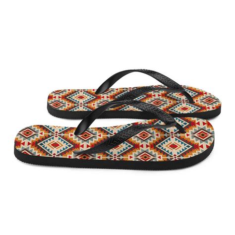 Native American Sunset Flip Flops The Global Wanderer