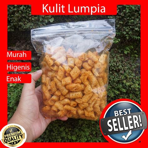 Jual Keripik Lumpia Krispy Krispi Crispy Renyah Pedas Kripik Enak Murah