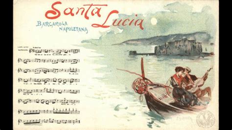 La Storia Della Celebre Canzone Napoletana Santa Lucia Acordes Chordify