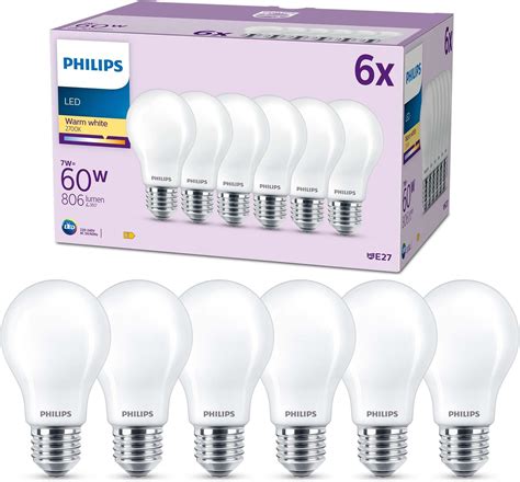 Philips Led Classic E Lampen Er Pack W Matte Led Lampen Mit