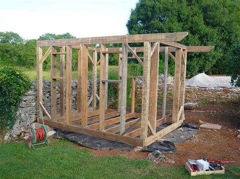 Abri De Jardin En Bois Cabane De Jardin La Construction Pour